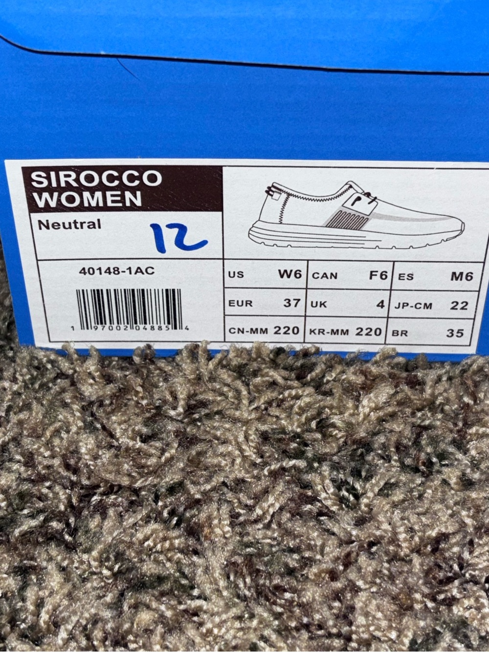 Hey Dude Shoes Sirocco Dual Knit Neutral Tan Women’s Size 6 New Moccasin Casual - Picture 2 of 7